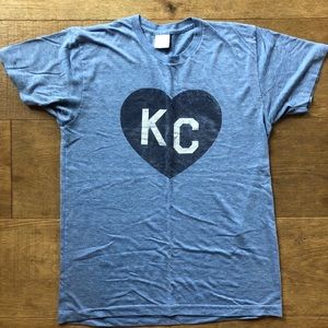 Charlie Hustle KC Heart T-shirt